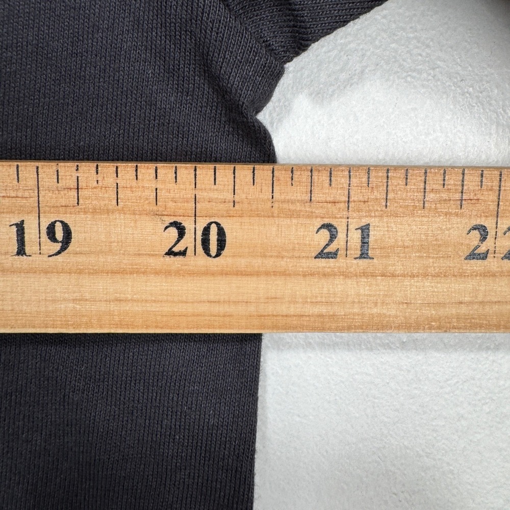 Harley Davidson Long Sleeve Crew Neck T-Shirt Men Medium Black Cotton Pocket - Picture 8 of 10
